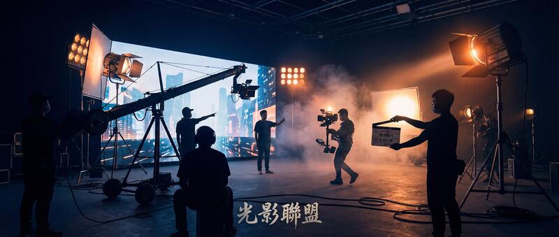 心糖logo影视传媒视频制作现场