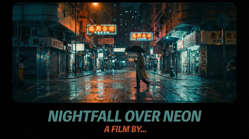 心糖logo原创影视视频：霓虹灯下的城市故事